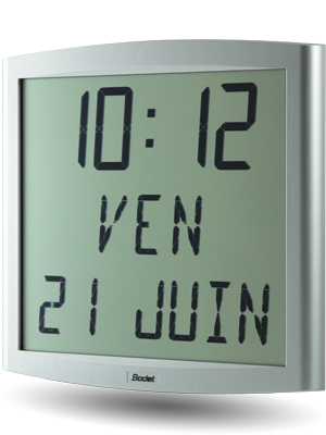 LCD Cristalys clock Date