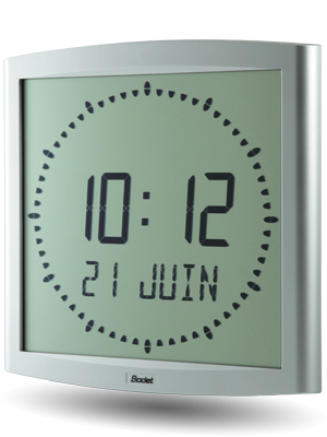 LCD Cristalys clock Ellipse
