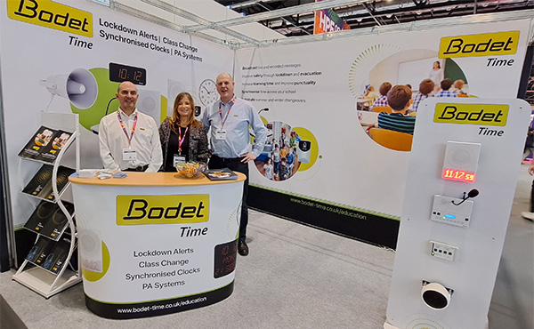Bodet Time connect with Multi Academy Trusts at the MAT show 2024! Bodet Time connect with Multi Academy Trusts at the MAT show 2024!