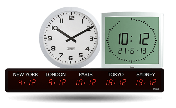 Bodet Time's Class Change System and Synchronised Clock System Bodet Time's Class Change System and Synchronised Clock System