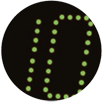 see in green