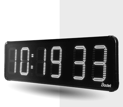 Clock HMS LED 15 25 45 white