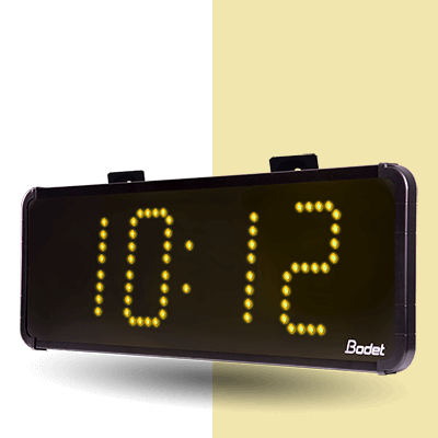 HMT Clock LED 10 15 yellow