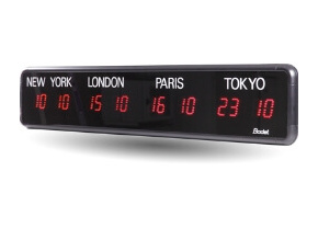 Timezone LED Digital Clocks