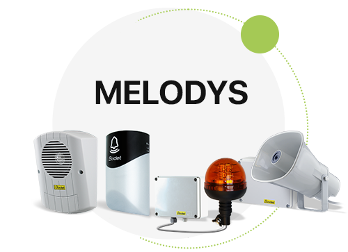 Melodys range Bodet Time