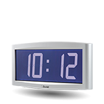 Backlit LCD clock – Opalys 7