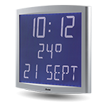 Backlit LCD clock – Opalys Date Backlit LCD clock – Opalys Date
