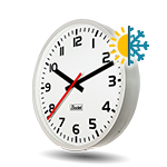 Outdoor metal analogue clock – Profil 760