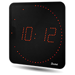 Indoor LED clock – Style 7 Ellipse