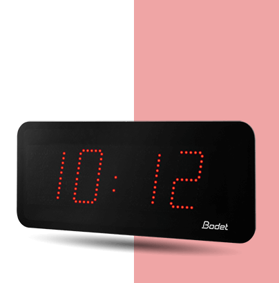 Style 10 red LED clock