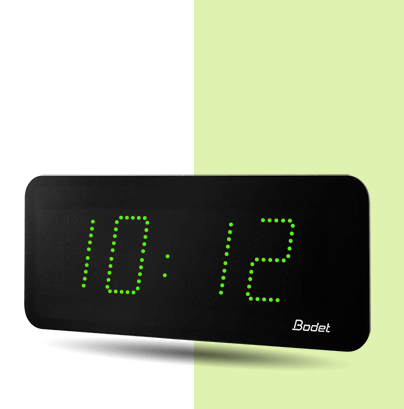Style 10 green LED clock