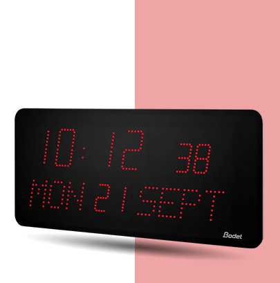 Red style 10s Date LED clock Style 10s Date LED clock