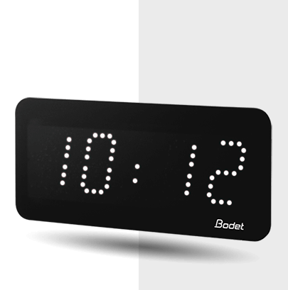 Watch Style 5 white LED clock
