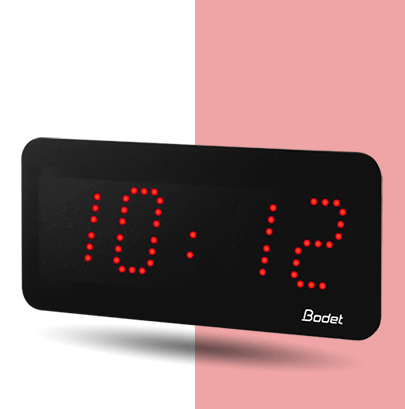 Watch style 5 red LED clock