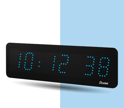 Style 5s blue LED clock