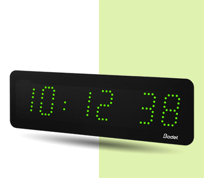 Style 5s green LED clock