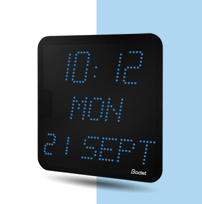 Blue Style 7 Date LED clock