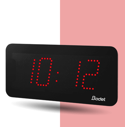 Style 7 red LED clock