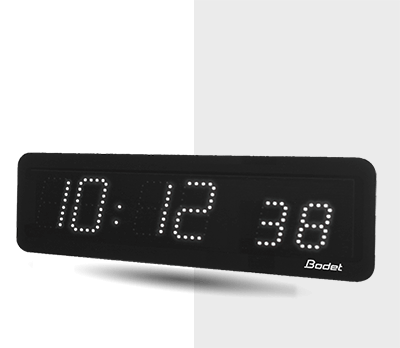 Style 7S white LED clock