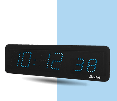 Style 7S blue LED clock