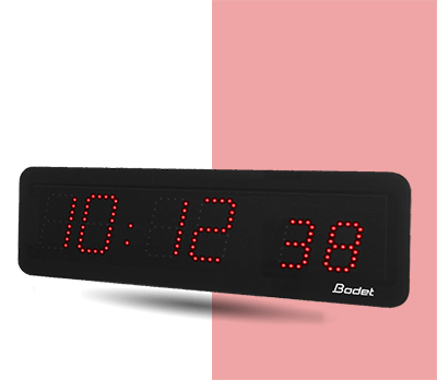 Style 7 red LED clock