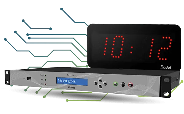 Bodet Time's CLOCK RANGE for Public Sector