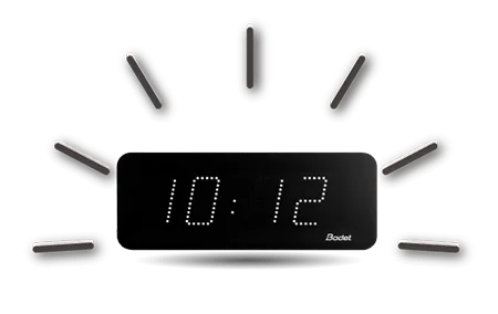 Style 10 LED clock brightness