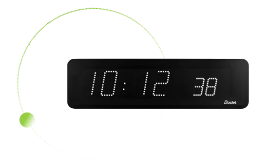 Style 10s synchronisation led clock