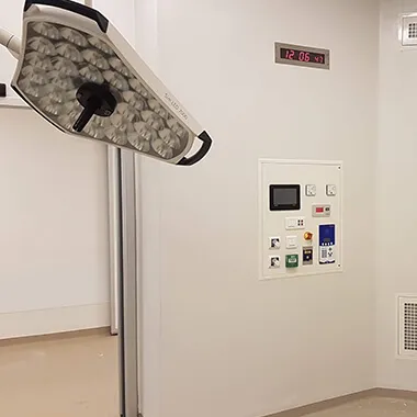 Led clock style 7s hospital integrated into the health sector