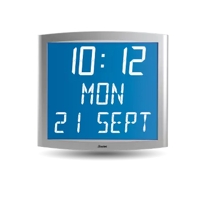 Multifunction clock opalys date