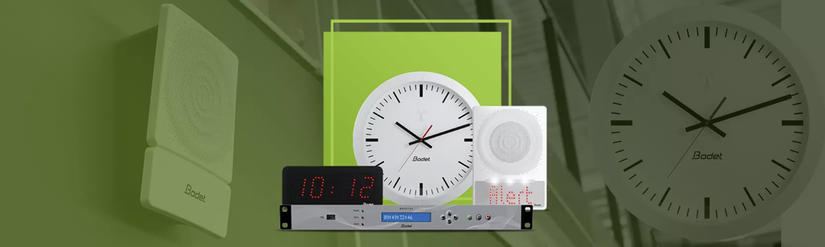 Bodet Lockdown Alert, Clock & Bell Systems Website