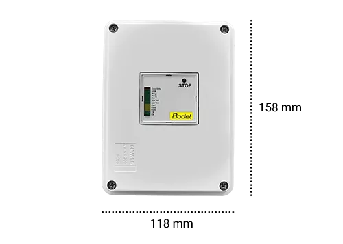 Dimensions GSM control unit Dimensions GSM control unit
