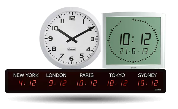 Bodet Time's Class Change System and Synchronised Clock System Bodet Time's Class Change System and Synchronised Clock System