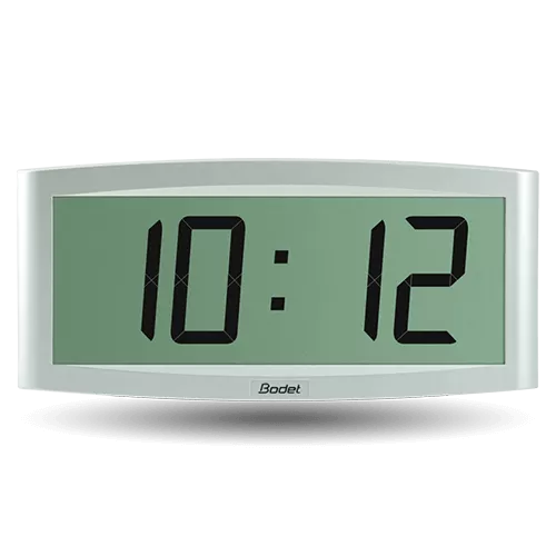 Cristalys 7 low-energy LCD digital indoor clock