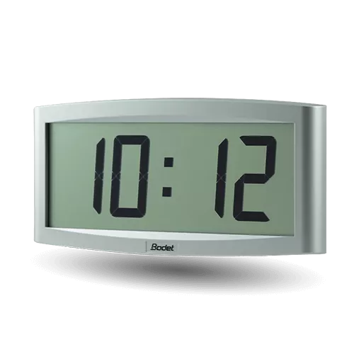 Cristalys 7 low-energy LCD digital indoor clock