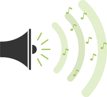 The powerful Harmonys loudspeaker for outdoor use