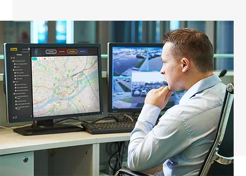 Supervisory software for managing lockdown alerts on several sites