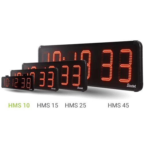 Outdoor LED clock: Digital clock for travellers