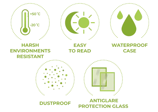 Advantages of the HMS LED 10 clock