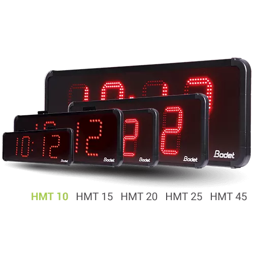 Outdoor LED clock: Digital clock for professionals