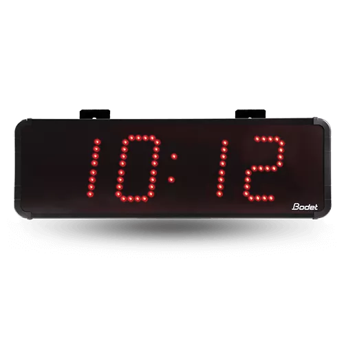 Outdoor LED clock: Digital clock for railway stations, airports
