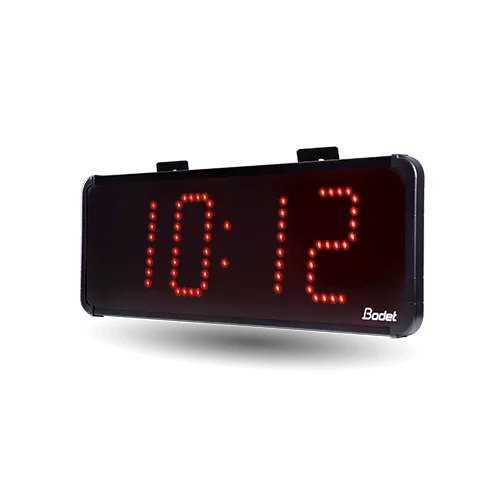 Outdoor LED clock: Digital clock for railway stations, airports