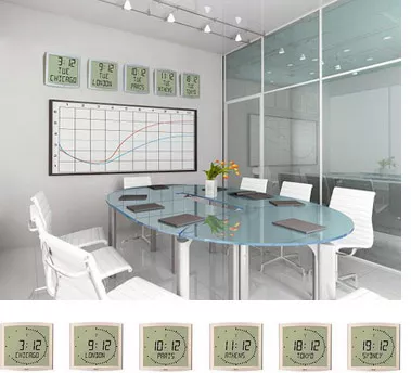 LCD World Clock - Clocks and Clock Systems