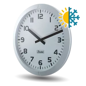 Indoor or outdoor clocks