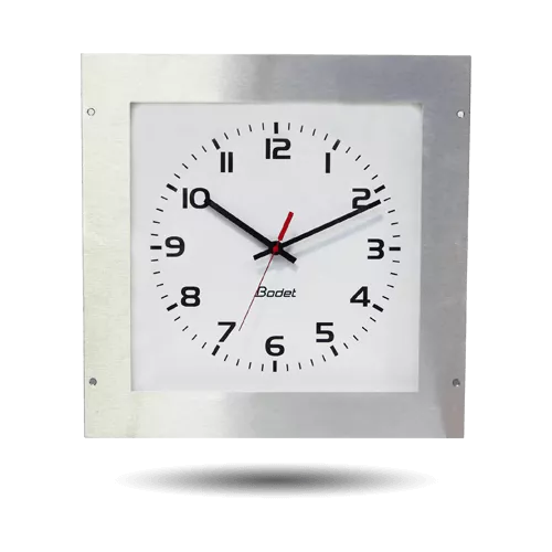 Metal analogue clock for operating theatres Profil 730 OP