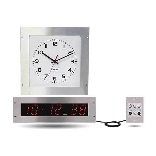 Metal analogue clock for operating theatres Profil 730 OP