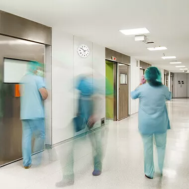 A clock with a customised profile