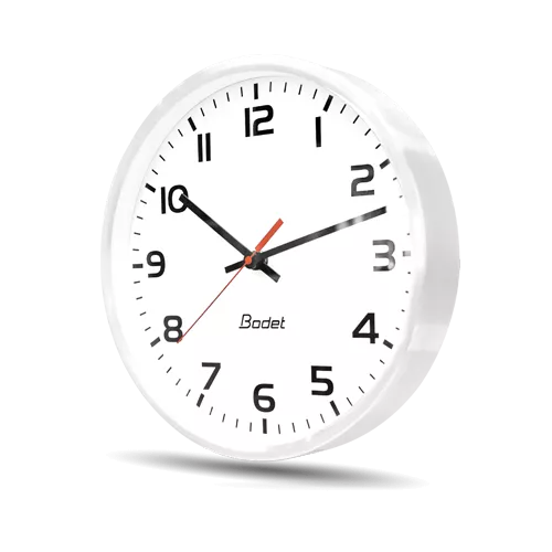 Indoor metal analogue clock for hospitals Profil 730 W