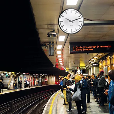 A display that's easy to read at night thanks to the LEDs on the Profil 750