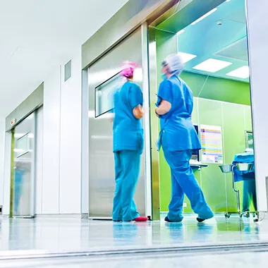 The Hospital Style Desk designed for operating theatres